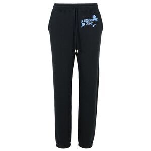 Moschino Jeans Black Cotton Joggers Women